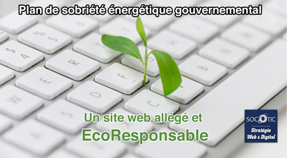 Plan de sobriété énergétique numérique du gouvernement Un appel aux tech alors que la solution existe chez cep-socotic