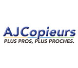site internet ajcopieurs impression et gestion de documents a été réalisé par cep-socotic agence web création de site internet implante a proximite de amboise 37400