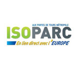 image logo isoparc une des references de cep-socotic agence communication et publicité et digital sur Tours 37, Paris 75, Pornic 44, Nantes 44, St Nazaire 44, Pays de Retz 44. Solutions ecoresponsables