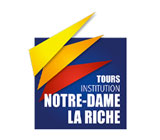 image logo notre dame la riche une des references de cep-socotic agence communication et publicité et digital sur Tours 37, Paris 75, Pornic 44, Nantes 44, St Nazaire 44, Pays de Retz 44. Solutions ecoresponsables